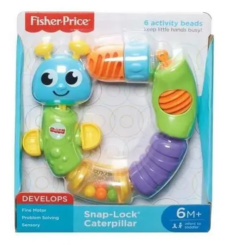Brinquedo Centopeia de Atividades Encaixa E Puxa Fisher Price 8350