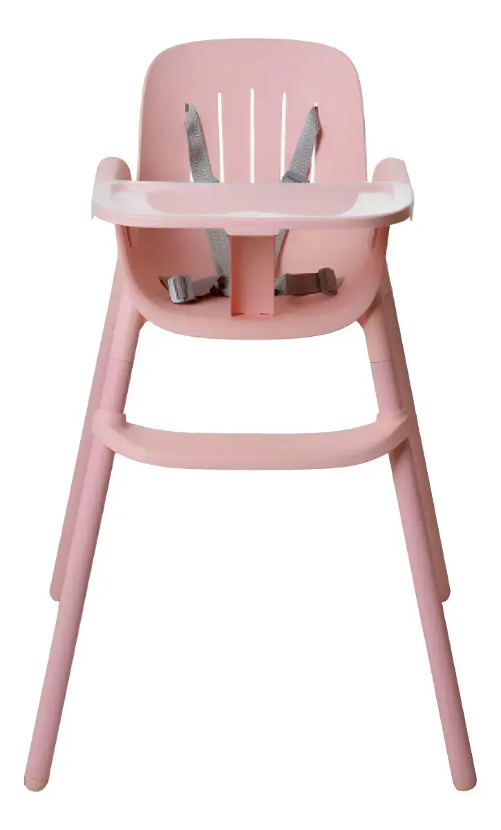 Cadeira Para Alimentação Bebê Poke Rosa Menina Burigotto