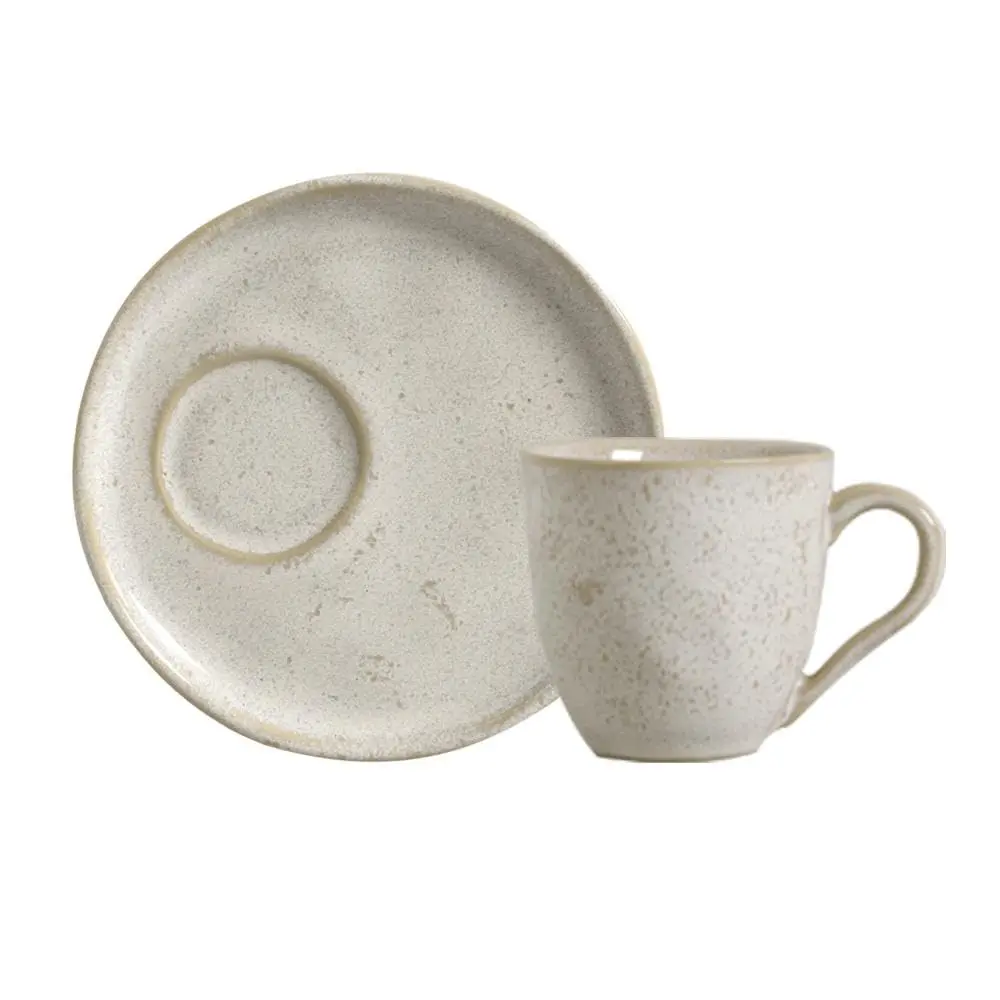 Porto Brasil Conjunto com 6 Xícaras De Chá 170ml com 6 Pires Descentralizado Bio Latte