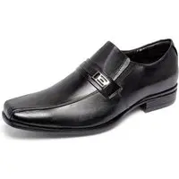 Sapato Social Masculino Ferrile Sport em Couro Preto - 1