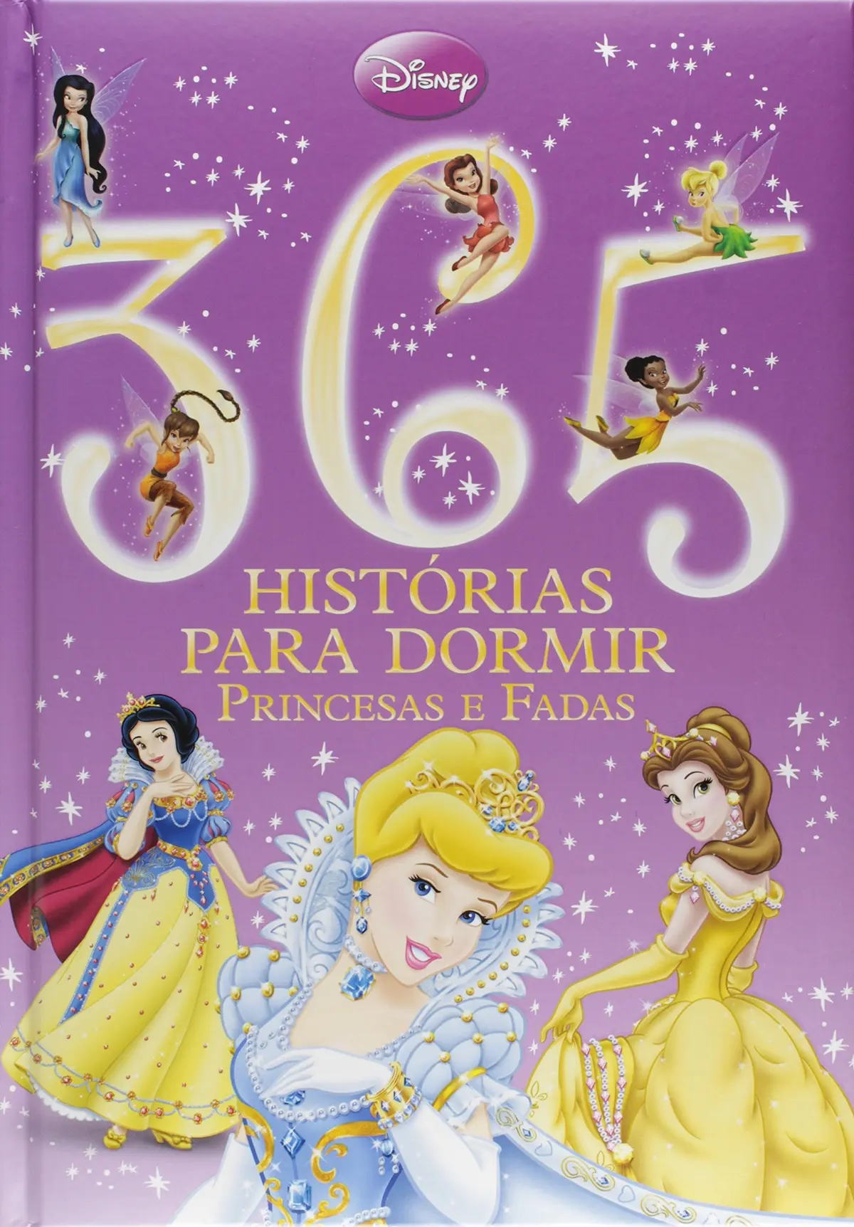 Disney - 365 Histórias para dormir - Luxo - Contos Princesas - (Capa almofadada) - 1