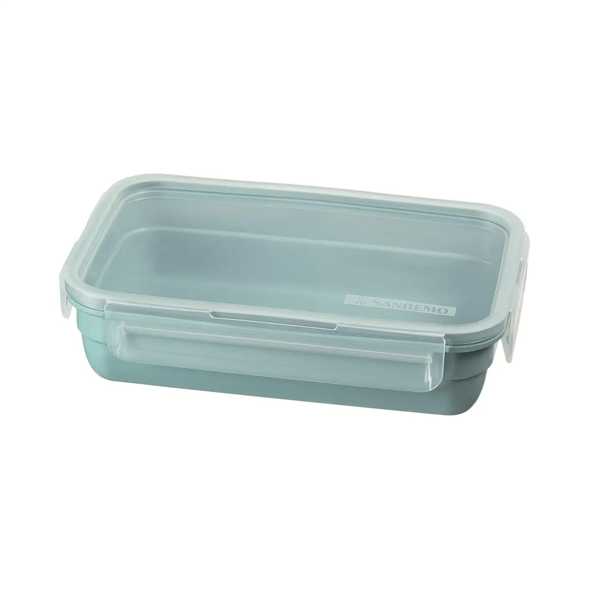 Sanremo - Pote Plástico Hermético de 820 ml e Tampa com Travas, Linha Freshy - 1