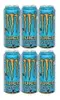 Energético Monster Juicy Mango Loco 473ml – Fardo com 6 Latas - 1