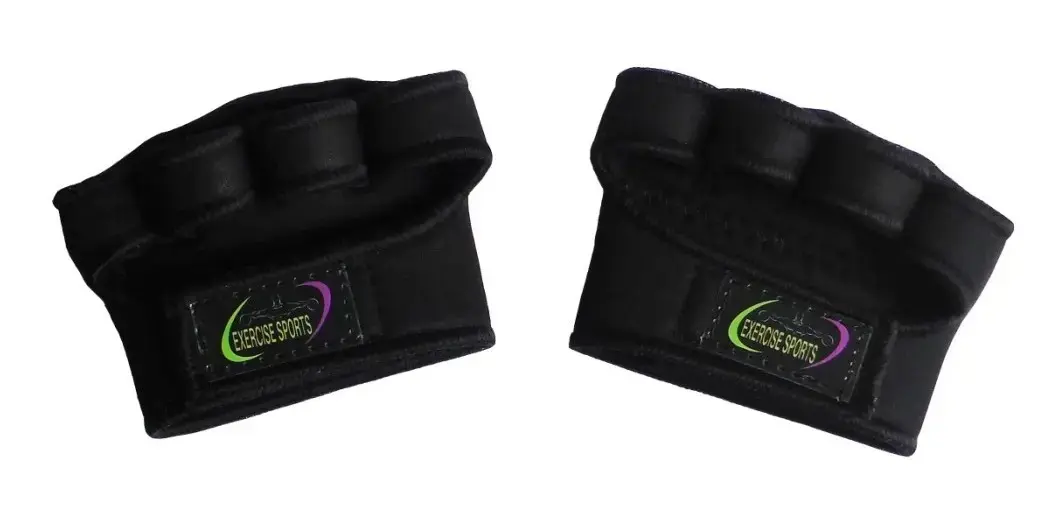 Luva Palmex Neoprene - Musculação - Academia Cor Preto Tamanho G