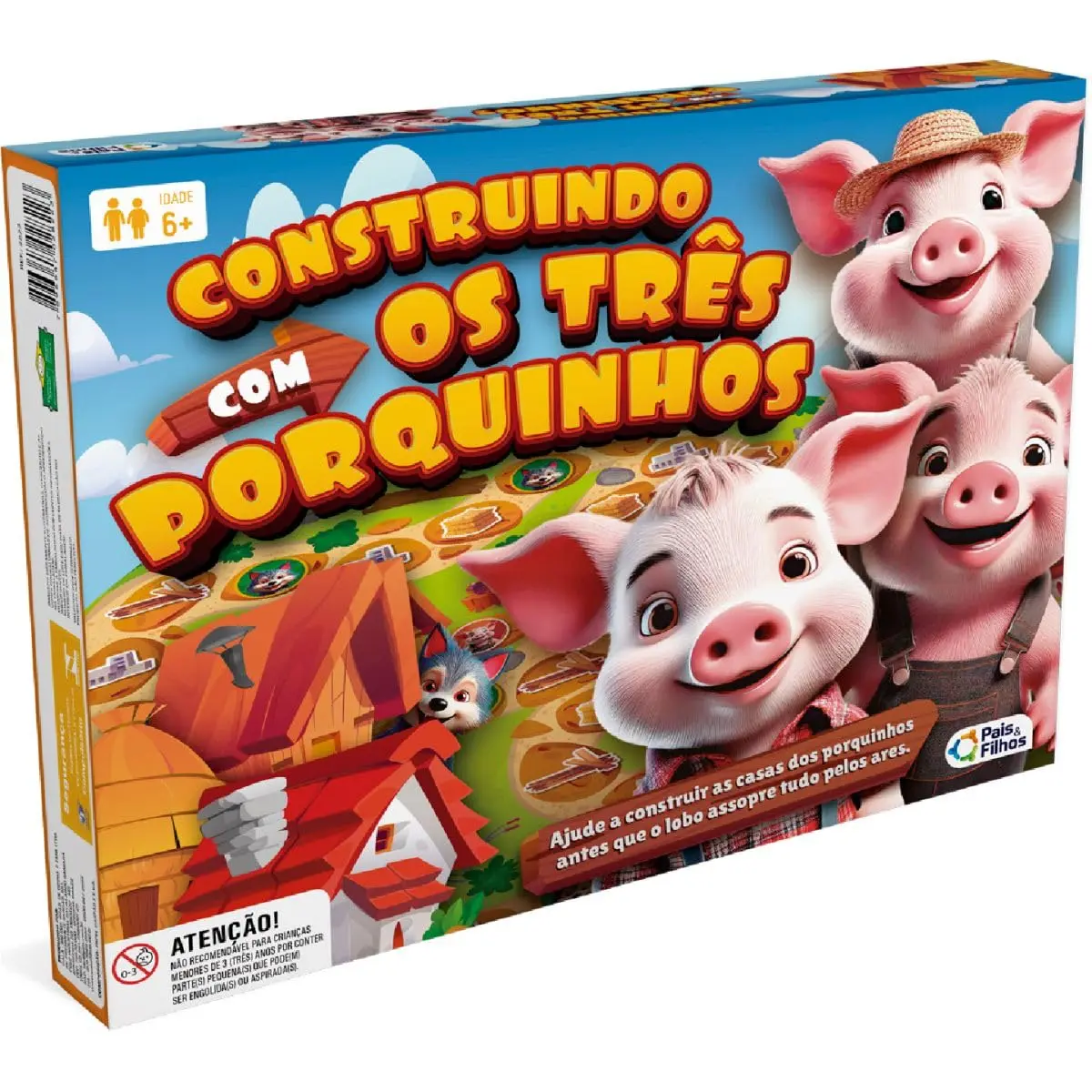 Pais & Filhos - Constuindo Com Os Tres Porquinhos - 1