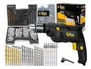 Furadeira de Impacto 550W 3/8" + Kit 300 Peças - 1