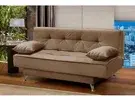[Meli +] Sofá Cama 1,80m França Suede Cores Cor Cappuccino - 1
