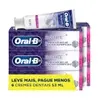 Oral-B Creme Dental 3D White Clareador, 53ml, 6 unidades - 1