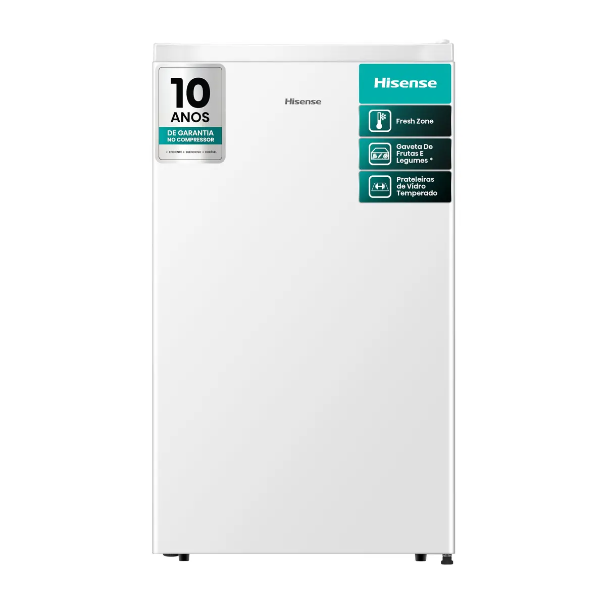 Frigobar Hisense 115 Litros Porta Reversível Branco 1 Porta RR157NW3A (110, Volts) - 1