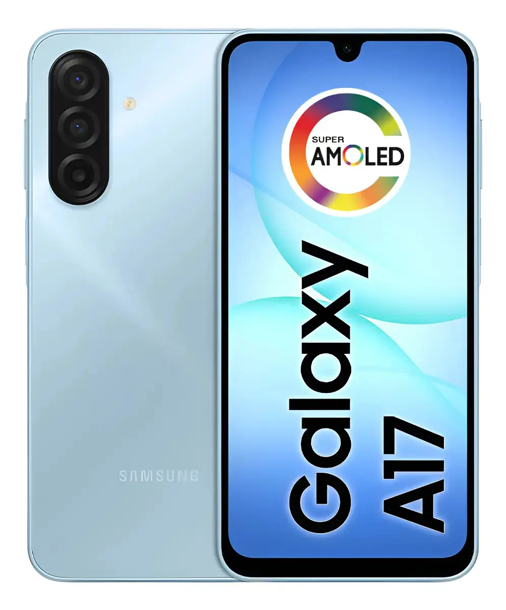 Celular Samsung Galaxy A17 Com Ia, 256gb, 8gb Ram, Câm De 50mp, Tela De 6.7 , Nfc, Ip54 - Azul - 1