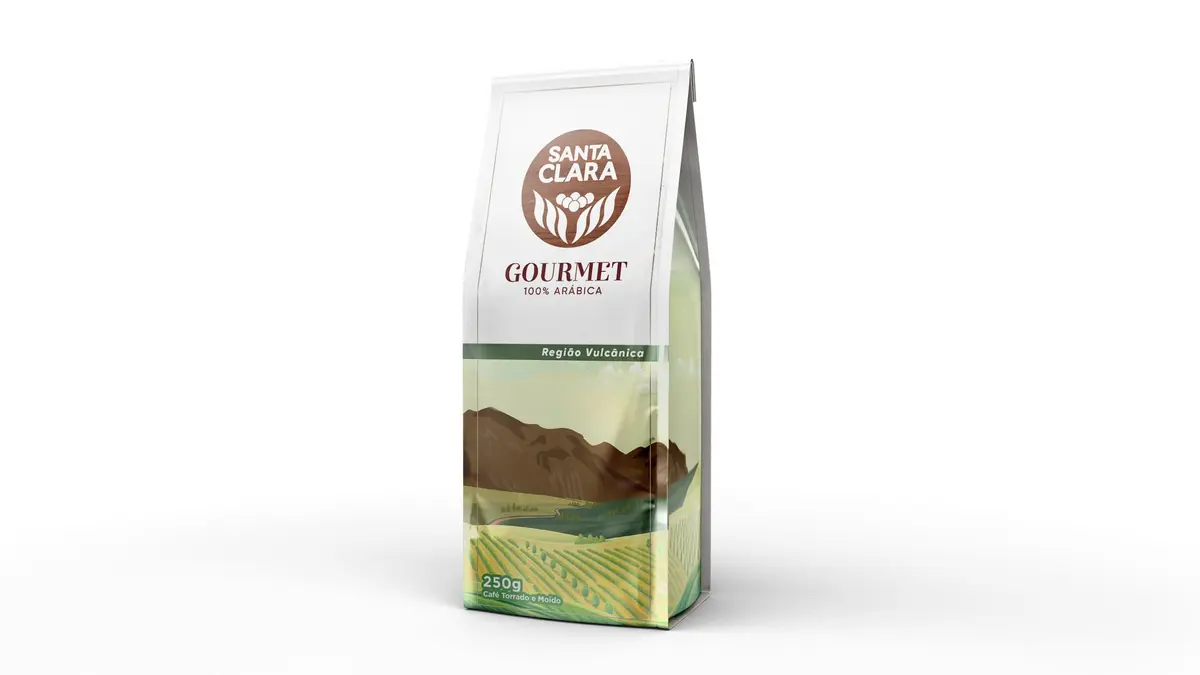 Café em pó Santa Clara Gourmet Região Vulcânica 250g - 1