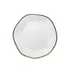 Prato de Sobremesa Ryo Maresia Oxford 21,5Cm - Porcelana - 1