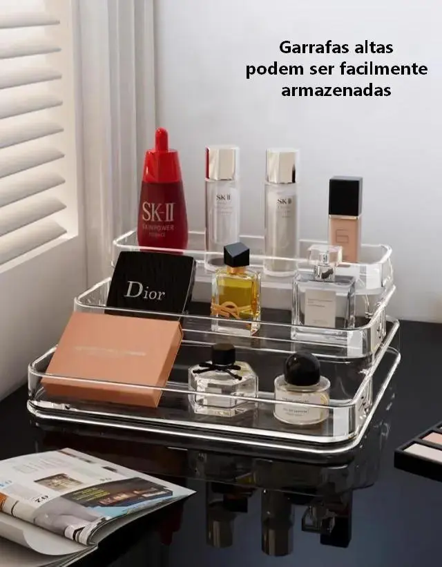 Expositor De Perfumes Cosméticos 3 Andares Porta Maquiagem thumbnail 3