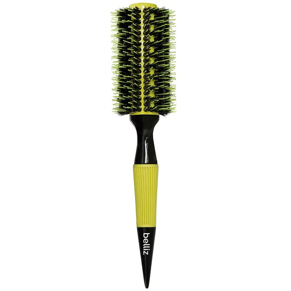 Belliz, Escova de Cabelo Térmica, Pro Colors Nº 27, Base de Cerâmica, Cerdas Mistas - 1