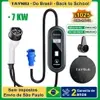 Carregador Portátil EV Tipo 2 7kW 32A 80-260V - 1