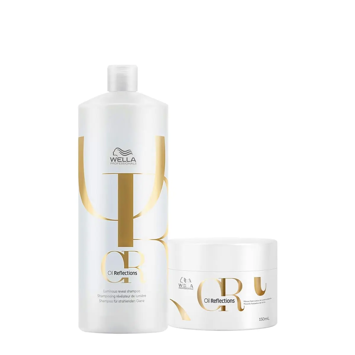 Wella Professionals Oil Reflections Shampoo 1L+Mascara 150ml