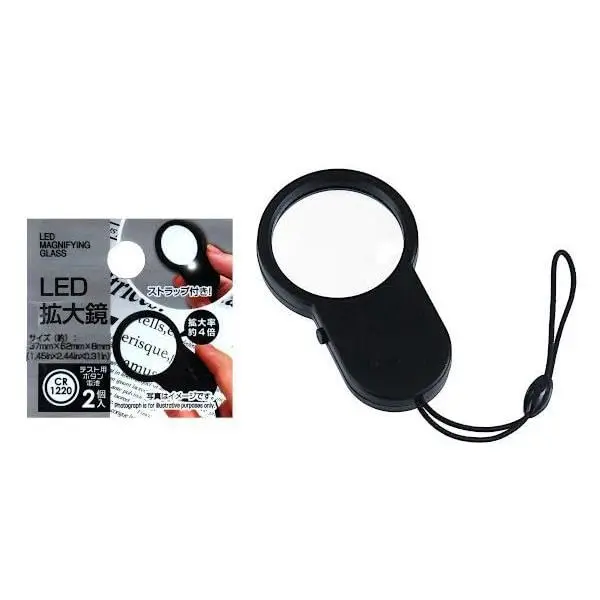 Lupa Com Led
