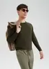 【Tam.: P M G XG XXG】Suéter Básico Masculino Regular - Verde / HERING - 1