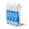 Carregador AA/AAA com 4 Pilhas AA 2500mAh - 1
