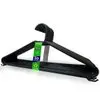Conjunto Com 50 Cabides Reforçados Adulto cor Preto - Plastico Rio Preto - 1