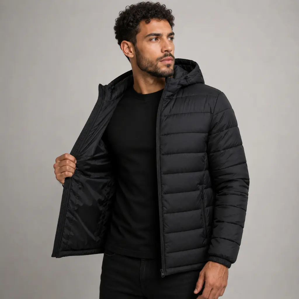 Jaqueta Puffer Bobojaco Corta Vento Nylon Frio Reforçada - 1