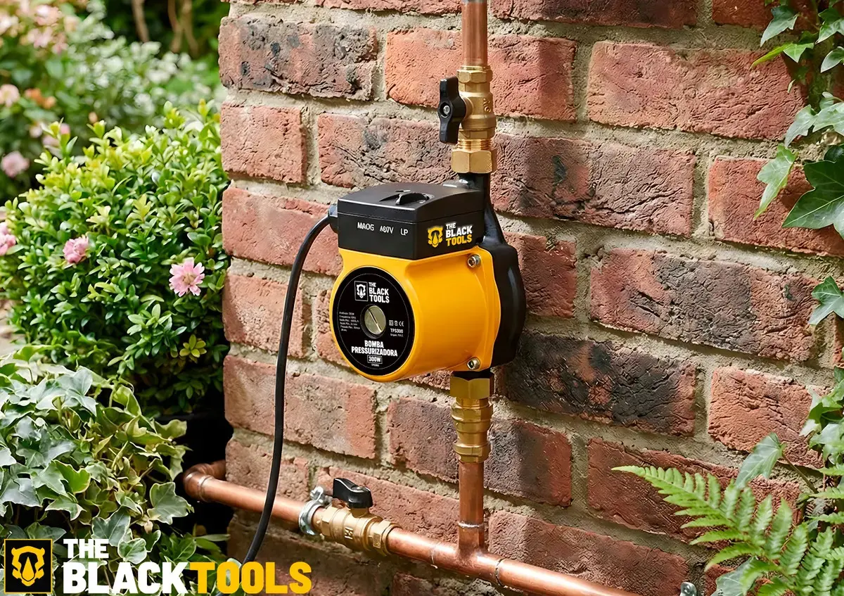 Bomba Pressurizadora De Água 120w Para Aumentar Pressão Da Água Processador 1600l/h Tps120 The Black Tools thumbnail 2