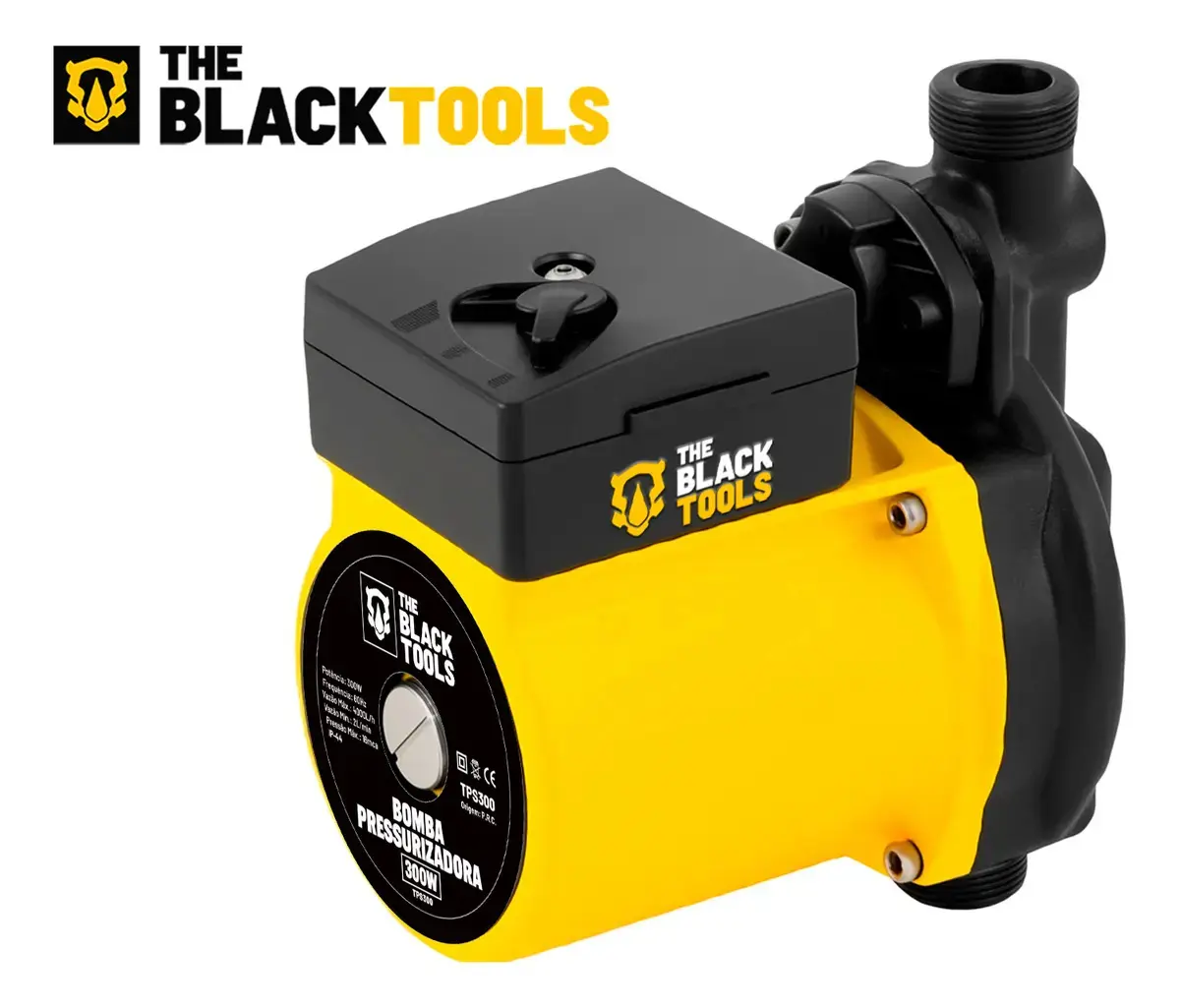 Bomba Pressurizadora De Água 120w Para Aumentar Pressão Da Água Processador 1600l/h Tps120 The Black Tools thumbnail 5