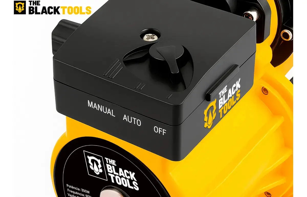 Bomba Pressurizadora De Água 120w Para Aumentar Pressão Da Água Processador 1600l/h Tps120 The Black Tools thumbnail 7