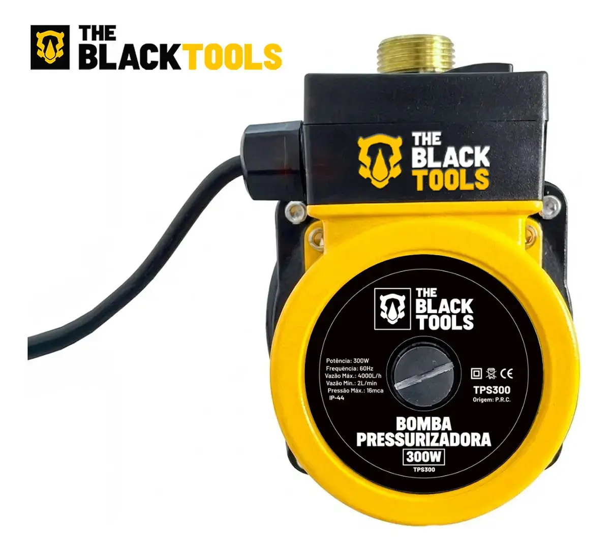 Bomba Pressurizadora De Água 120w Para Aumentar Pressão Da Água Processador 1600l/h Tps120 The Black Tools thumbnail 9