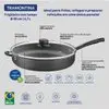 Frigideira Com Tampa Jumbo Tramontina Cinza Escuro - 30cm - 1