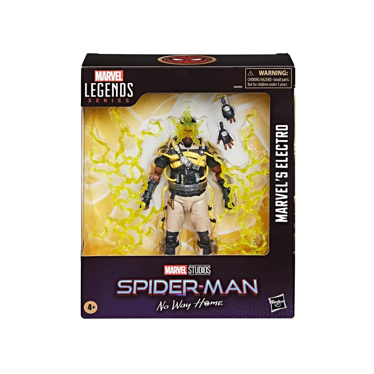 Marvel, Action Figure, Electro, Homem-Aranha: Sem Volta para Casa, Legends Series - Figura Retrô com 15 cm - A partir de 4 Anos