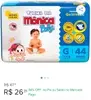 Fralda Turma Da Mônica Baby Mega G 44 Unidades G - 1