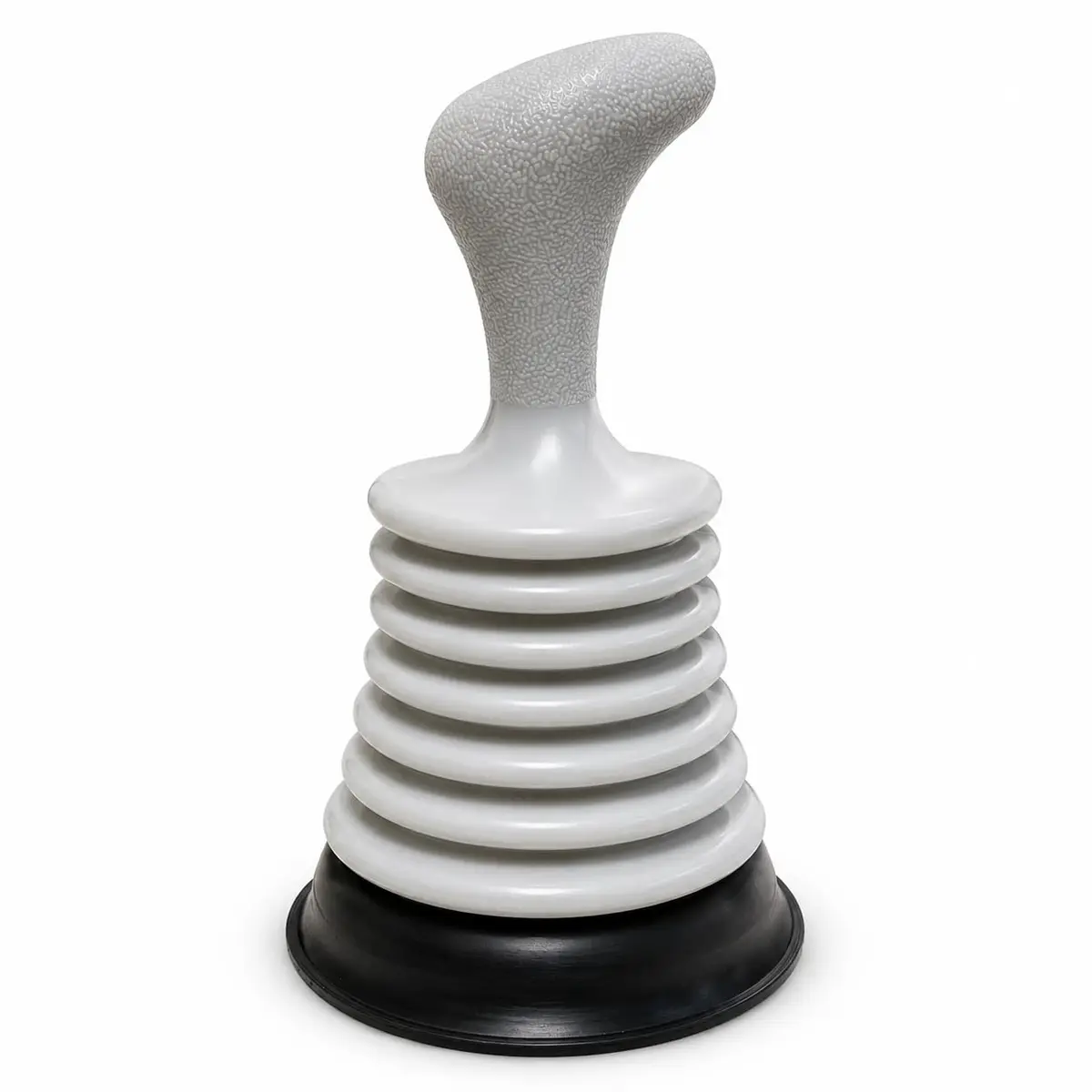 Desentupidor de Pia Sanfonado 18cm Alta Sucção Base de Borracha 10,5cm