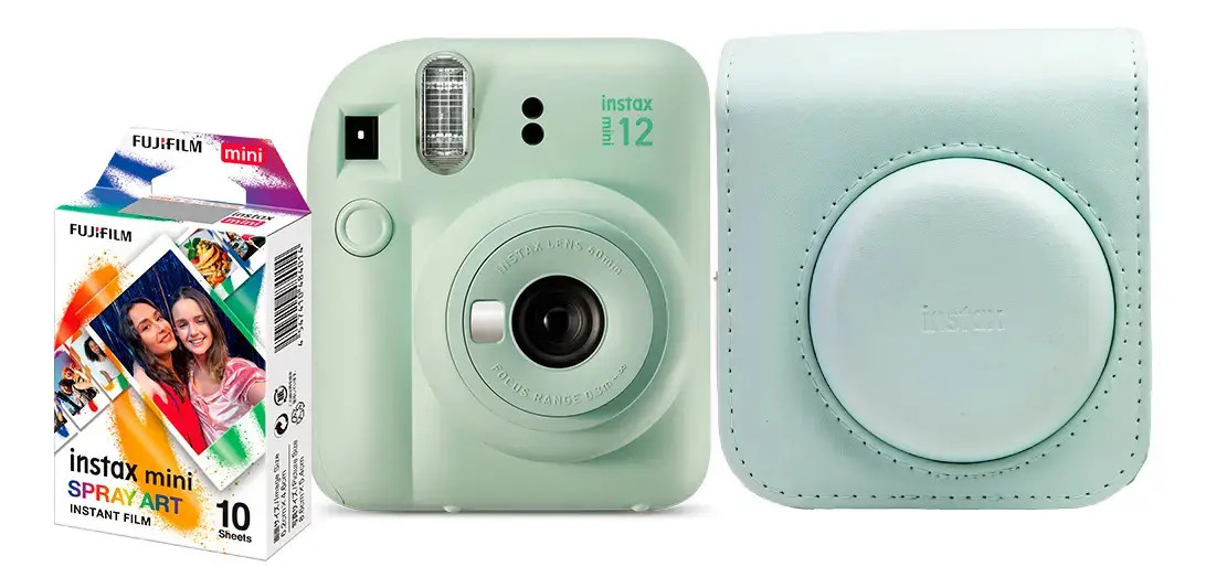 Câmera Instax Mini Kit Cor Verde