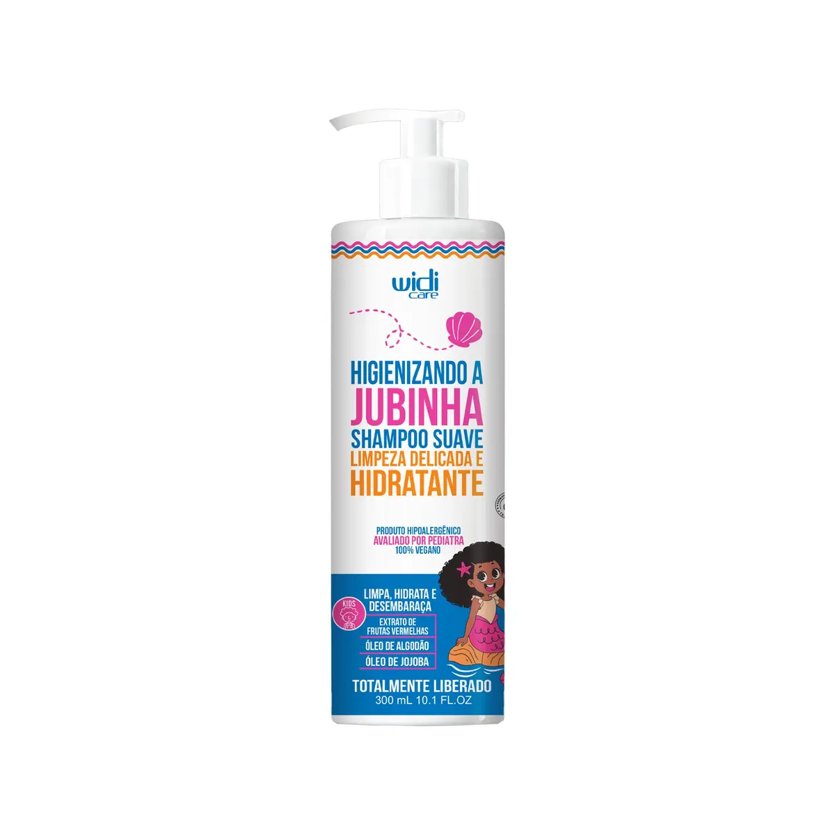 Widi Care Shampoo Higienizando a Jubinha Limpeza Delicada e Hidratante 300ml - 1