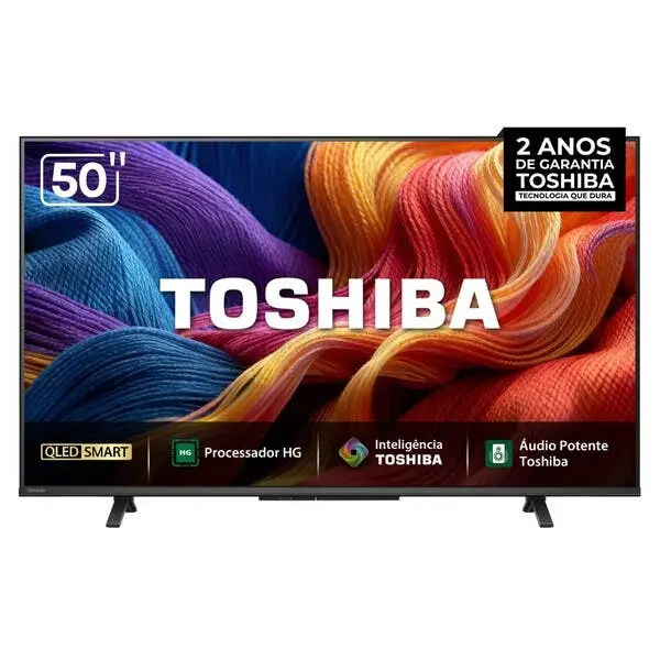 Smart Tv Toshiba 50 Qled Full Hd 60hz Vidaa Com Wifi Dual Ban