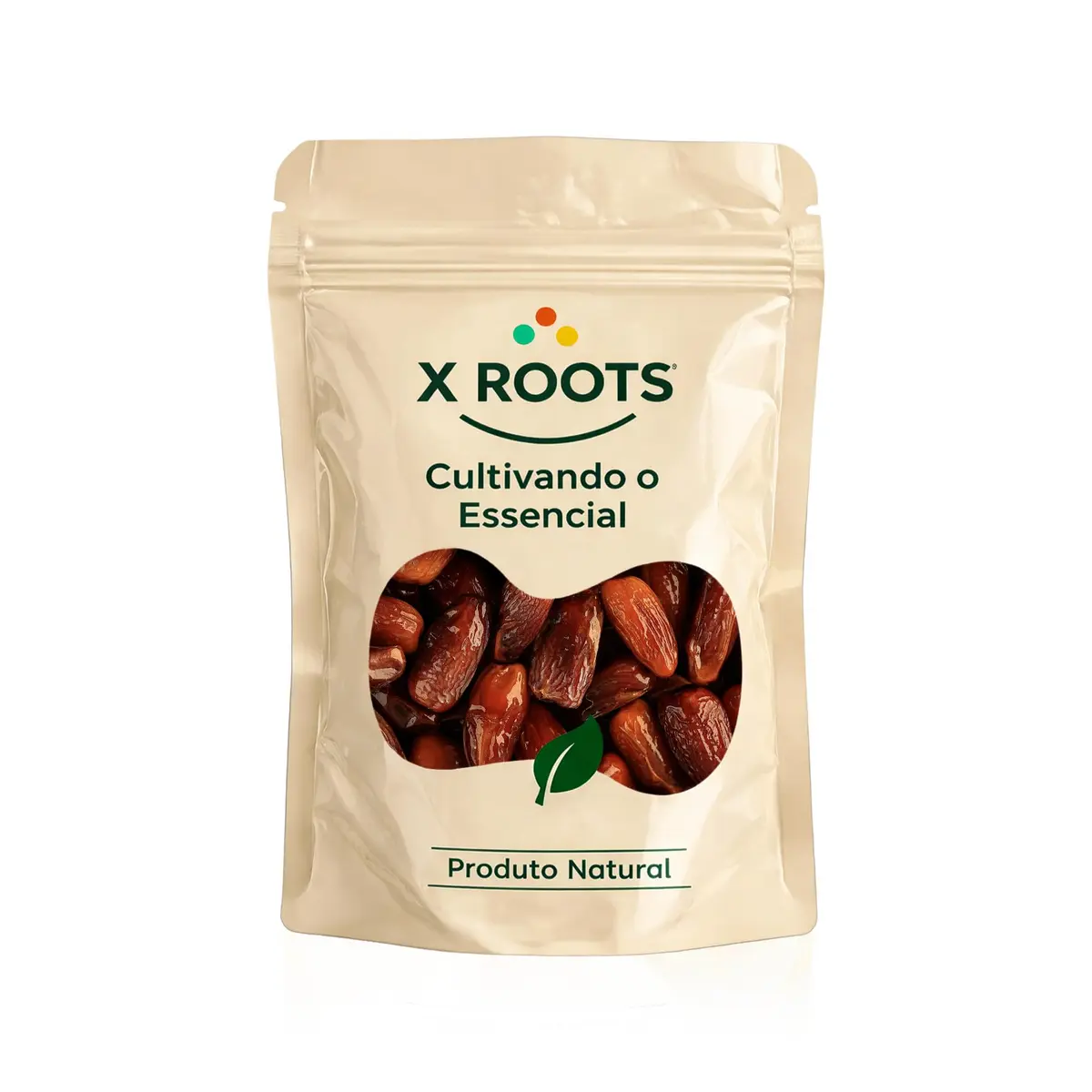X Roots Tâmara sem Caroço 1kg - Fruta Seca Natural, Fonte de Energia e Fibras
