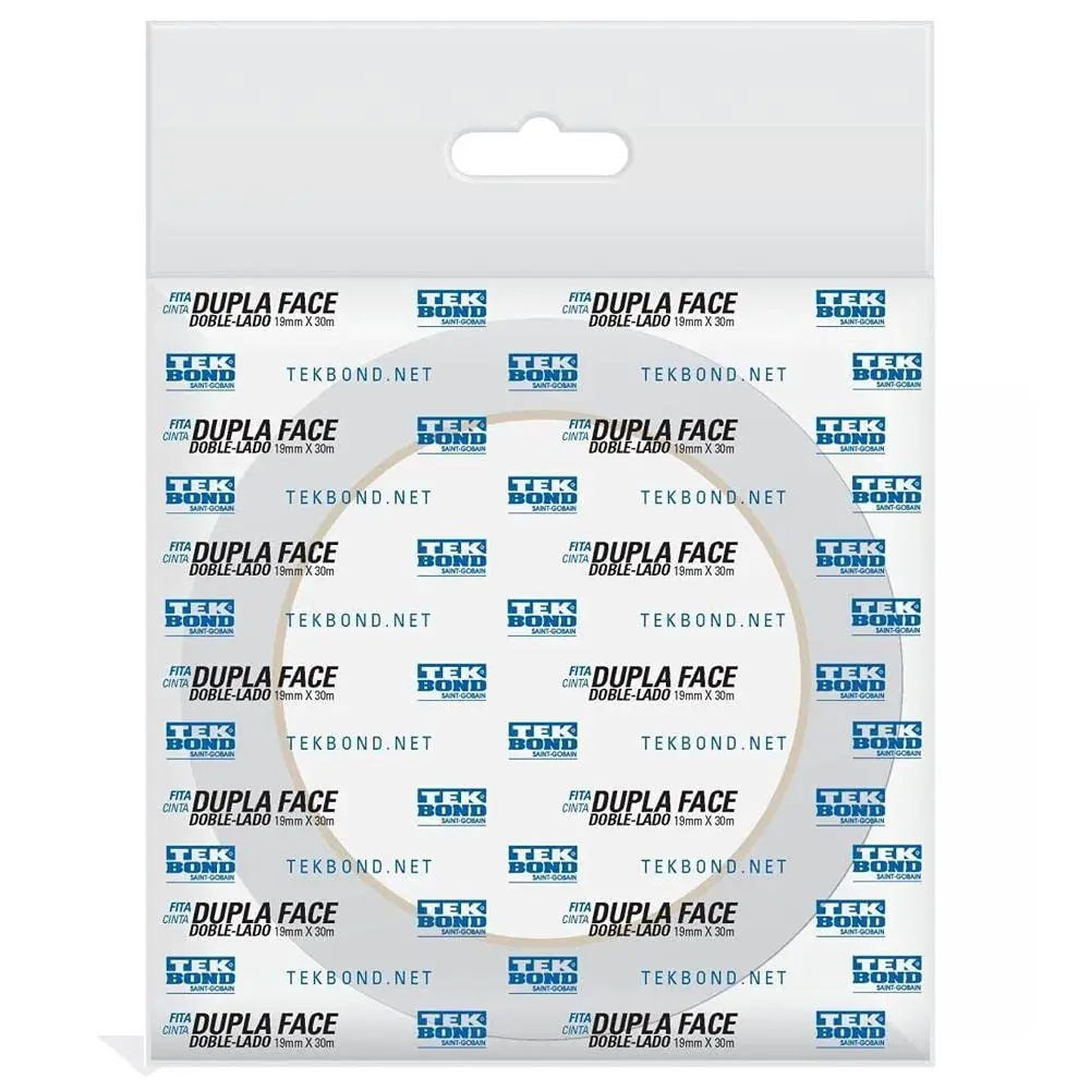 Fita papel dupla face Tekbond 19mmx30m