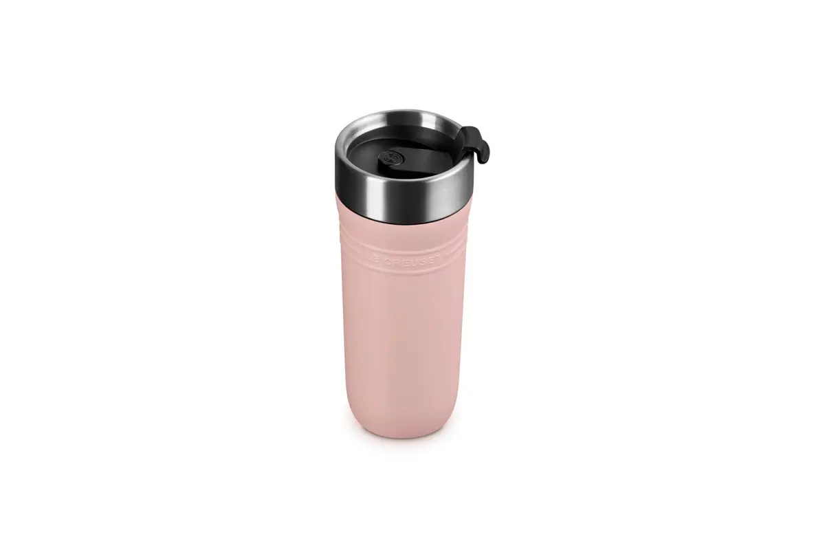 LE CREUSET COPO TÉRMICO 350ML OTG SHELL PINK - 1