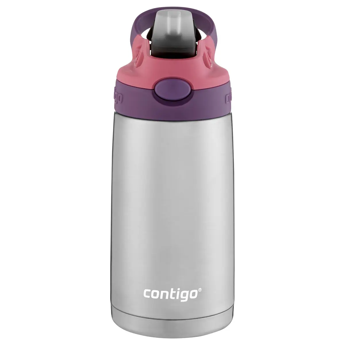 Garrafa Térmica Infantil Autospout 384ml Rosa Contigo