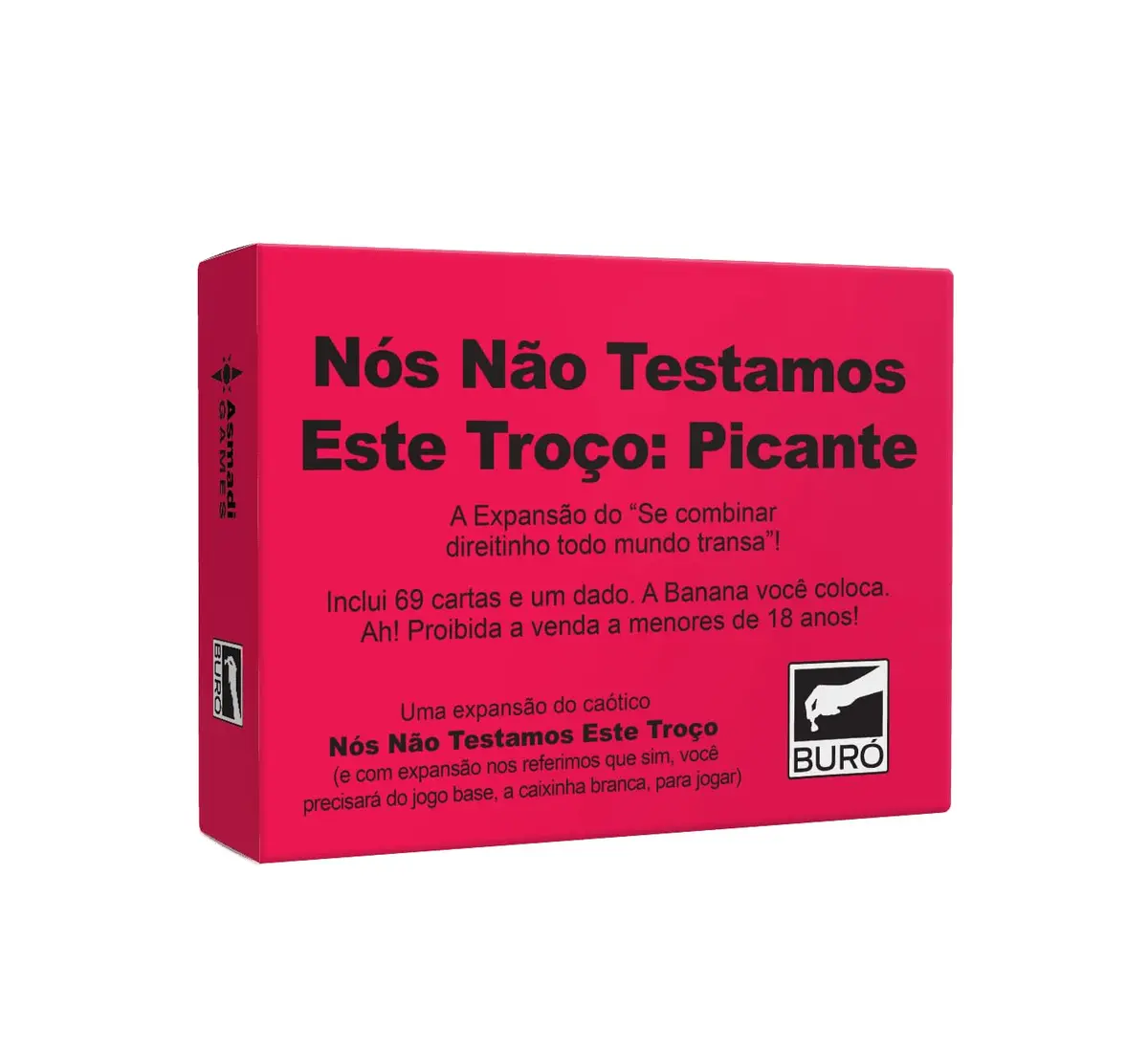 Buró, Nós Não Testamos Este Troço: Picante, Jogo Divertido para Adultos