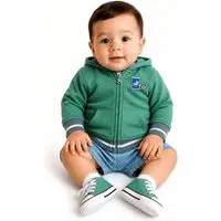 Infantil - Casaco Menino Esporte Clube Alphabeto Oliva