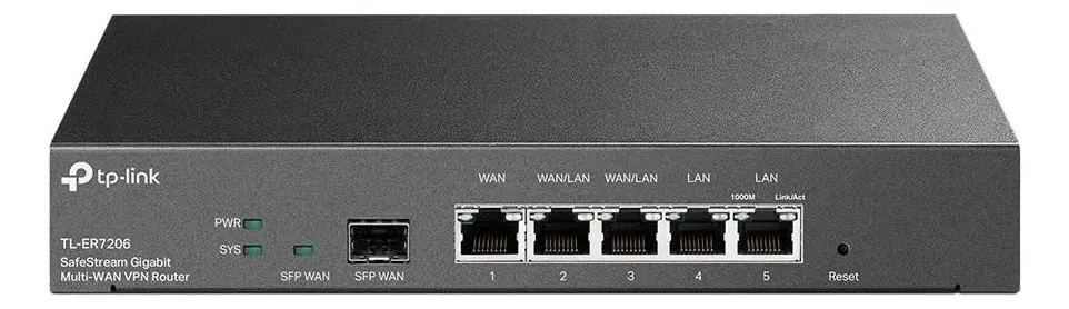 Roteador Tp-link Omada Tl-er7206 Gigabit VPN Load Balance