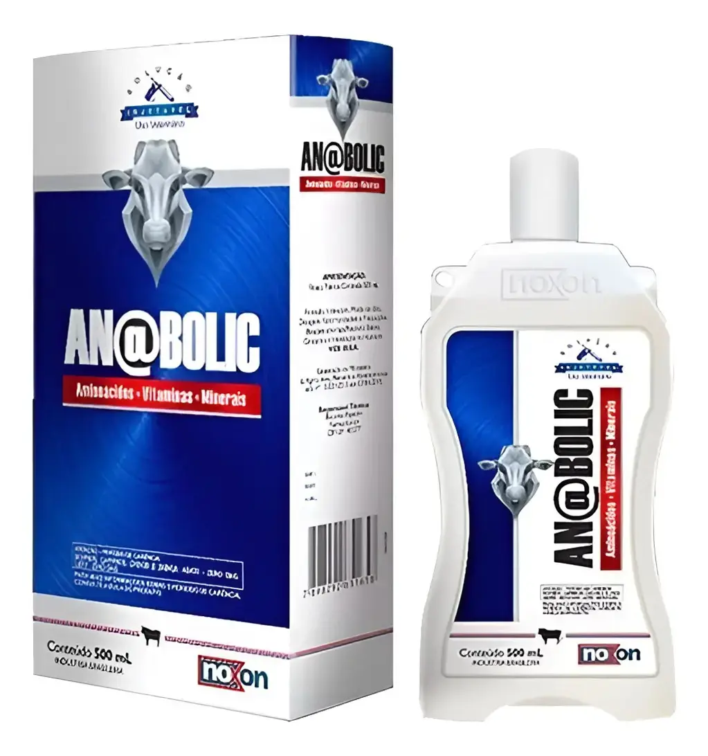 Noxon Anabolic 200ml engorda de bovinos confinamento - 1