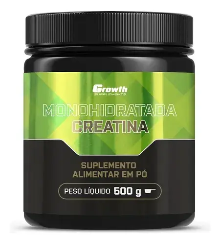 Creatina Monohidratada 500g Pó Growth - 1