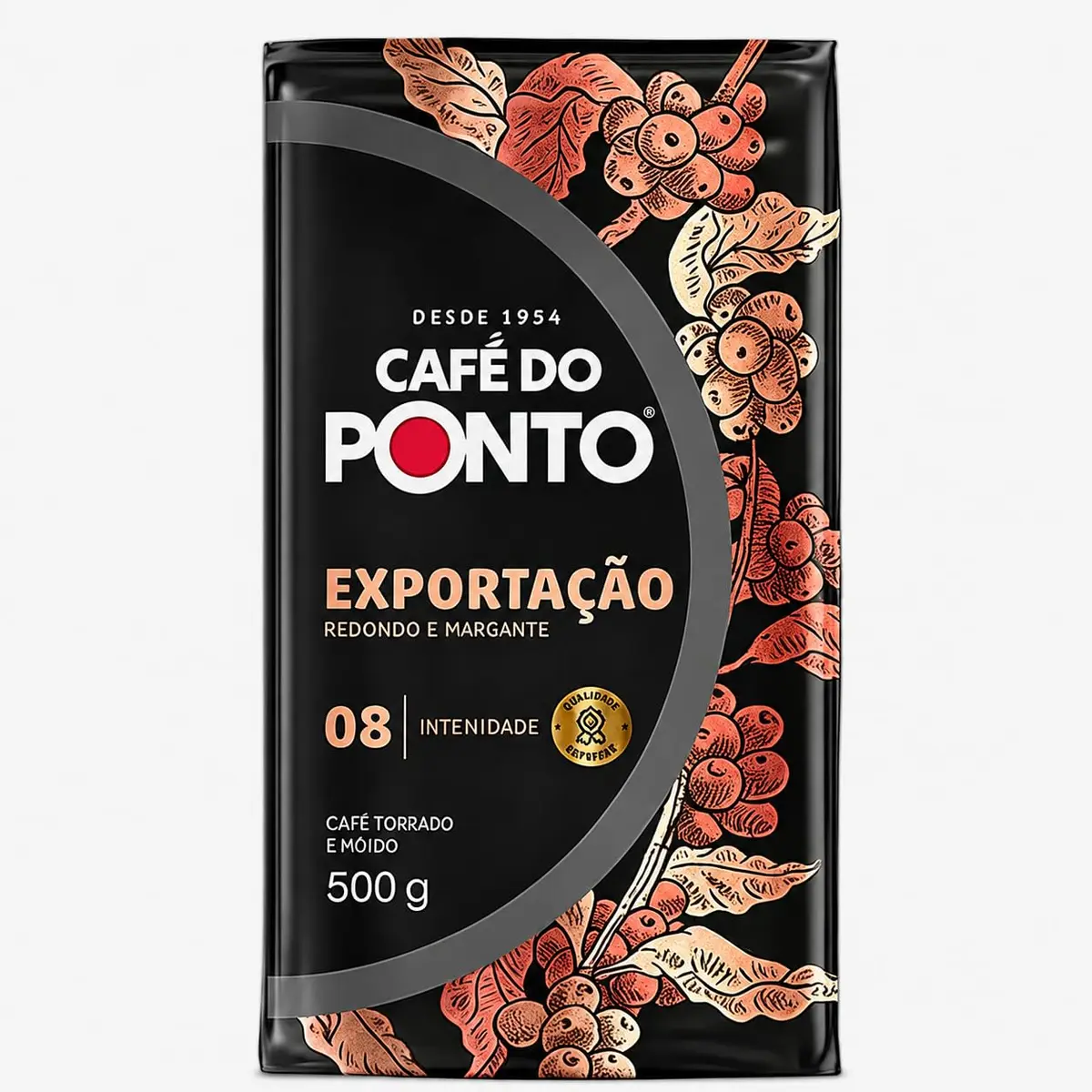 Café do Ponto Exportação Moído e Torrado a Vácuo 500g Intenso | Exportação À Vácuo Torrado E Moído 500gr