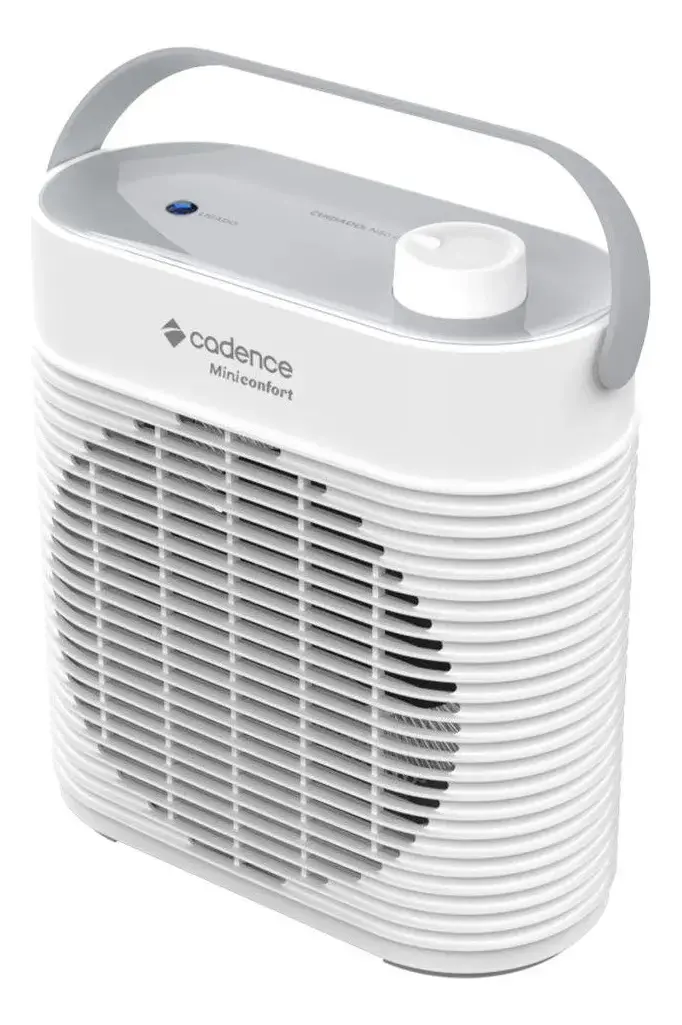 Aquecedor Elétrico Cadence MiniConfort Branco AQC440 1800W
