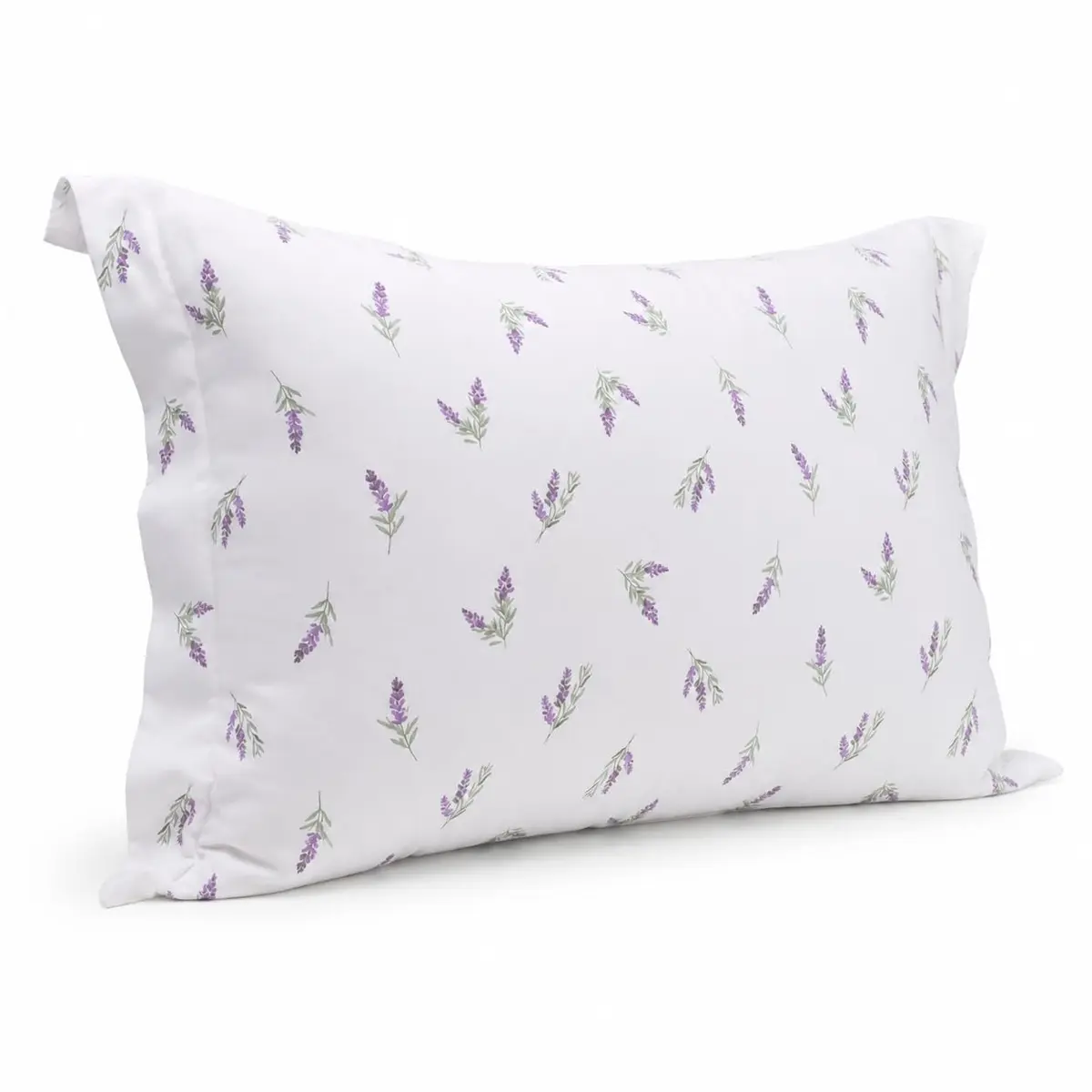 LYOR - Porta Travesseiro 50cm x 70cm Essencial Lavanda Toque 250 Fios Microfibra