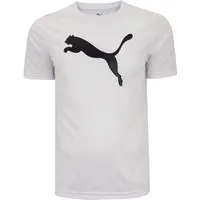 Camiseta Masculina Puma Manga Curta ESS Logo Poly