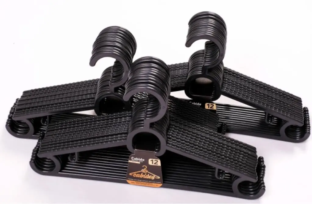 CSCABIDES Kit Com 50 Cabides Reforçado Antideslizantes Adulto Roupas | Para Roupas, Calça, Camisa, Casacos, Gravatas e Cintos - 1